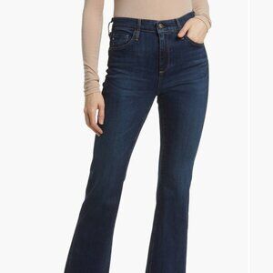 AG Farrah High Waist Fray Hem Bootcut Jeans Size 24x32
